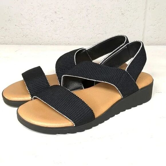Kensie Shoes - Kensie Women's Elastic Emme Sandal Size 6